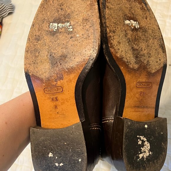 Coach Rochelle Signature Riding Boots - Picture 3 of 5